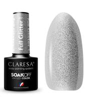 Claresa uv/led gellak 5ml full glitter 1 silver - thumbnail