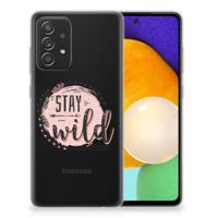 Samsung Galaxy A52 (5G/4G) Telefoonhoesje met Naam Boho Stay Wild - thumbnail
