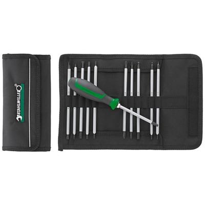 Stahlwille 4798 Omkeerbare schroevendraaierset 11-delig Plat, Kruiskop Phillips, Kruiskop Pozidriv, Inbus, Torx Werkplaats Stahlwille 4798 Omkeerbare schroevendraaierset 11-delig Plat, Kruiskop Phillips, Kruiskop Pozidriv, Inbus, Torx Werkplaats