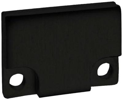 Barthelme 62398614_9005 BARdolino Eindkappen-set Aluminium (l x b x h) 3 x 18.4 x 13 mm 2 stuk(s)
