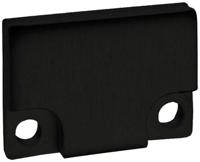 Barthelme 62398614_9005 BARdolino Eindkappen-set Aluminium (l x b x h) 3 x 18.4 x 13 mm 2 stuk(s) - thumbnail