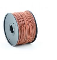 PLA plastic filament voor 3D printers, 3 mm diameter, bruin - thumbnail