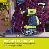 Ryobi R18HG-0 | Heteluchtpistool | Body | Zonder accu&apos;s & Laders - 5133004423 - thumbnail
