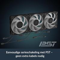 Arctic P12 Pro PWM PST A-RGB Black 3-pack - thumbnail