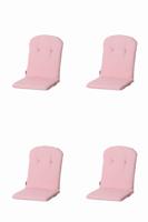 Kussen Kuip hoog 45x96 Panama zachtroze (4 stuks) Madison - Madison - thumbnail