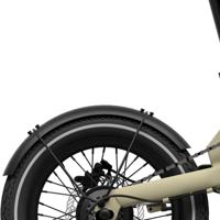 Eovolt spatbord achter 16 inch zwart - thumbnail