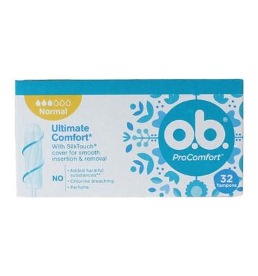 OB ProComfort® Normal tampons met Dynamic Fit