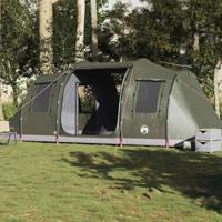 VidaXL Tunneltent 4-persoons waterdicht olijfgroen - thumbnail