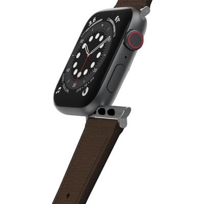 OtterBox Symmetry Cactus Leather horlogeband voor Apple Watch 46mm/45mm/44mm, vervangende duurzame, zachte band voor Apple Watch, Bruin