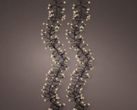 Lumineo led cluster 19m-2040l zwart/soft gold - thumbnail