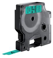 Labeltape DYMO D1 40919 Polyester Tapekleur: Groen Tekstkleur:Zwart 9 mm 7 m - thumbnail