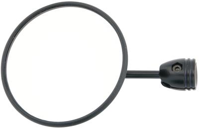 Busch & Muller Bumm spiegel groot 80mm rond bev. in/op stuur gebogen 903/3