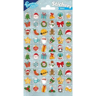 Totum Stickervel kerst