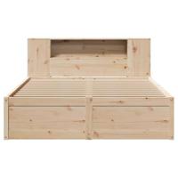 Bedframe zonder matras massief grenenhout 120x190 cm - thumbnail