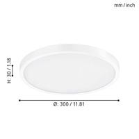 Eglo Instelbare plafonnnièreFueva-A Ø 30cm - 98293 - thumbnail