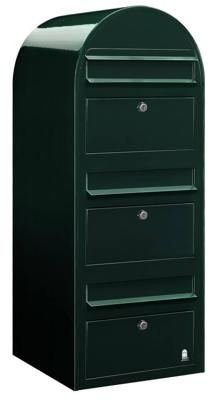 Bobi BrievenbusTrio 6064 Zwartgroen - 01.01.06.26