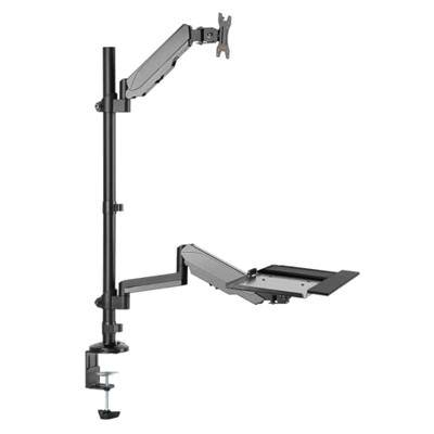 My Wall HL63L Monitor-tafelbeugel 1 stuks 43,2 cm (17) - 81,3 cm (32) Zwart In hoogte verstelbaar, Kantelbaar, Zwenkbaar, Toetsenbordhouder My Wall HL63L Monitor-tafelbeugel 1 stuks 43,2 cm (17) - 81,3 cm (32) Zwart In hoogte verstelbaar, Kantelbaar, Zwenkbaar, Toetsenbordhouder