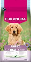 Eukanuba Puppyvoer met lam & rijst voor grote rassen – premium droogvoer voor junior honden, 12 kg - thumbnail