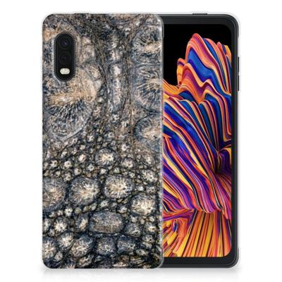 Samsung Xcover Pro | TPU Hoesje | Krokodillenprint Samsung Xcover Pro | TPU Hoesje | Krokodillenprint