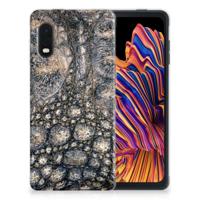 Samsung Xcover Pro | TPU Hoesje | Krokodillenprint - thumbnail
