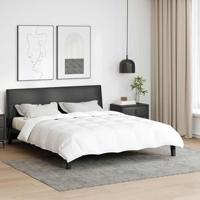 VidaXL Zomer dekbed wit 240 x 220 cm veren - thumbnail