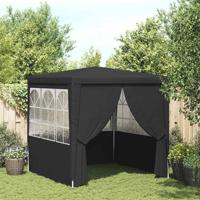 Partytent met wanden professioneel 90 g/m 2,5x2,5 m antraciet - thumbnail