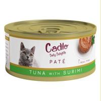 Cadilo Daily Delights - tonijn met surimi paté - natvoer kat (70 g) 4 verpakkingen (24 x 70g) - thumbnail