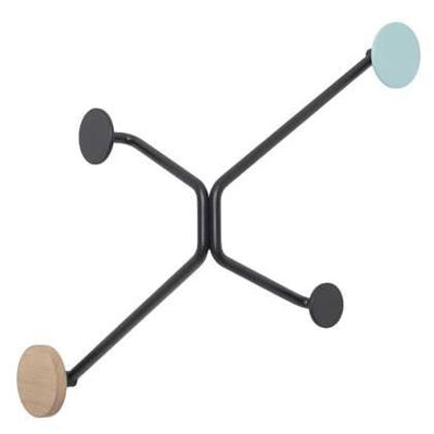 Gazzda Hook wandkapstok buitenhoek groen