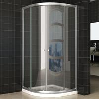 ACTIE Wiesbaden Douchecabine | Kwartrond 80x80x190cm | 5mm Helder Glas - thumbnail