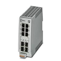 PHOENIX CONTACT FL SWITCH 2204-2TC-2SFX Managed Switch 2000, 4 RJ45-poorten 10/100 MBit/s, 2 SFP-poorten 100 MBit/s, 2 combo-poorten 10/100 Mbit/s, bescherming: IP20, PROFINET Conformance-klasse B - thumbnail