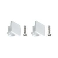 Paulmann 95497 230V-railsysteemcomponenten Eindstuk Set van 2 stuks Wit - thumbnail