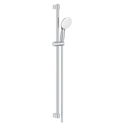 GROHE Tempesta 110 Glijstangset - 90cm - ronde handdouche - 1 straalsoort - gladde doucheslang - chroom 27925003