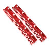 Leifheit 81534 pegasus houders voor klein wasgoed 2 stuks rood - thumbnail