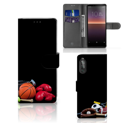 Sony Xperia 10 II | Wallet Case | met Pasjes | Sports