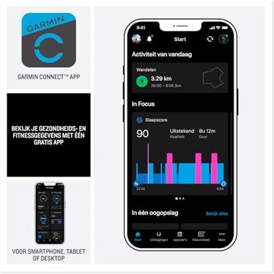 Garmin vívoactive 6 3,05 cm (1.2") AMOLED 42 mm Digitaal 390 x 390 Pixels Touchscreen Wit Wifi GPS