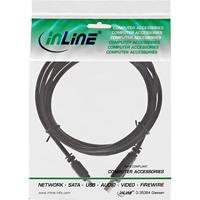 InLine USB 2.0 mini-kabel, stekker A naar Mini-B-stekker (5pol. zwart, 2 m. - thumbnail