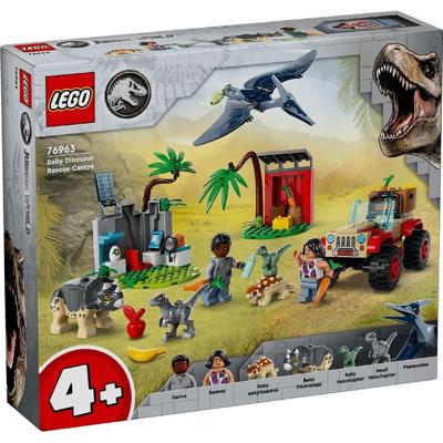 Bouwspel Lego 76963 Jurassic World Baby Dinosaur Rescue Center Multicolour - thumbnail