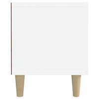 Tv-meubel 180x31,5x40 cm bewerkt hout wit - thumbnail