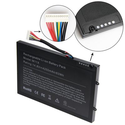 Notebook battery for DELL Alienware M11x M14x R1 R2 series 14.4V /14.8V 4200mAh Notebook battery for DELL Alienware M11x M14x R1 R2 series 14.4V /14.8V 4200mAh
