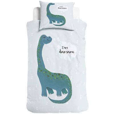 I'm a Dino-Sore Blauw 140 x 220 cm