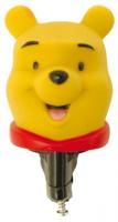 Widek fietstoeter Winnie The Pooh 7,3 cm rubber geel/rood/zwart - thumbnail