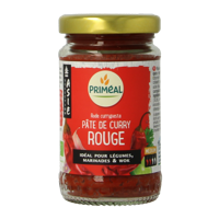 Rode curry pasta bio 120 Gram - thumbnail