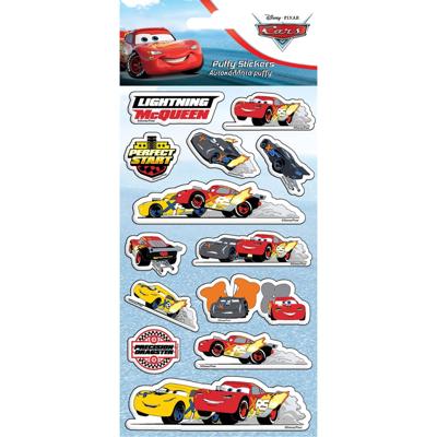 Disney stickervel Cars Puffy junior 10 x 22 cm vinyl
