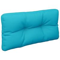 VidaXL Palletkussen 80x40x12 cm stof turquoise - thumbnail