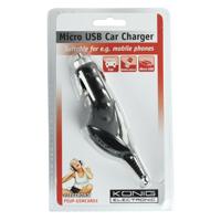 Autolader 1.0 A Micro-USB Zwart - thumbnail