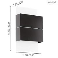 Eglo Led buitenlampKibea led - 93254 - thumbnail