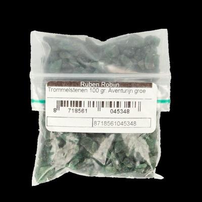 Ruben Robijn Trommelstenen aventurijn groen maat 1 100 Gram