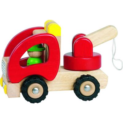 Goki houten takelwagen