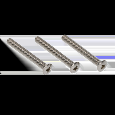 AMI Bevestigingsset Veiligheidsbeslag Schilden Deurdikte 53/57 Ami 3 Schr.M6X70 Rvs - 900185