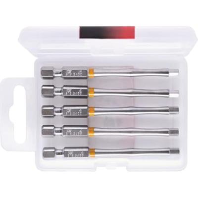 KS Tools 918.3456 Inbus-bit Speciaal staal Vernikkeld E 6.3 5 stuk(s)